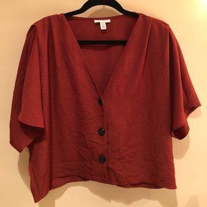 Topshop loose blouse